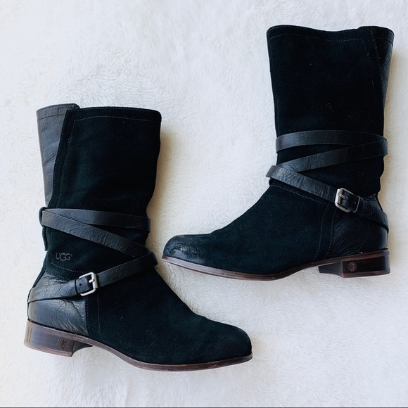 UGG Deanna Boots in Black - Picture 1 of 7